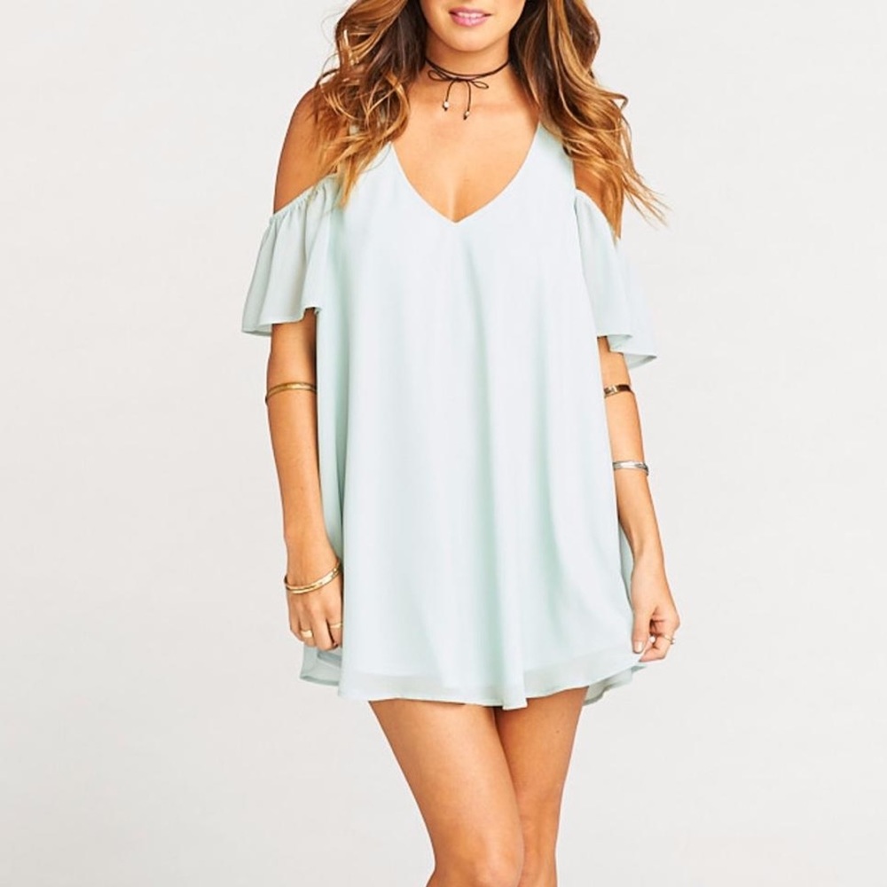 Show me your Mumu-Birdie Ruffle Dress
